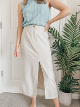 Load image into Gallery viewer, Harper Linen Slit Skirt
