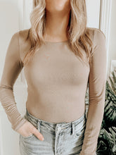 Load image into Gallery viewer, Piper Long Sleeve Top (Mocha)
