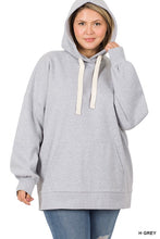 Load image into Gallery viewer, PLUS SIZE Oversized Hoodie Longline Sweatshirt
