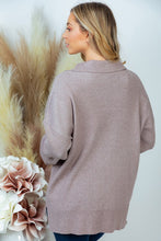 Load image into Gallery viewer, PLUS SIZE Long Sleeve Solid Knit Top
