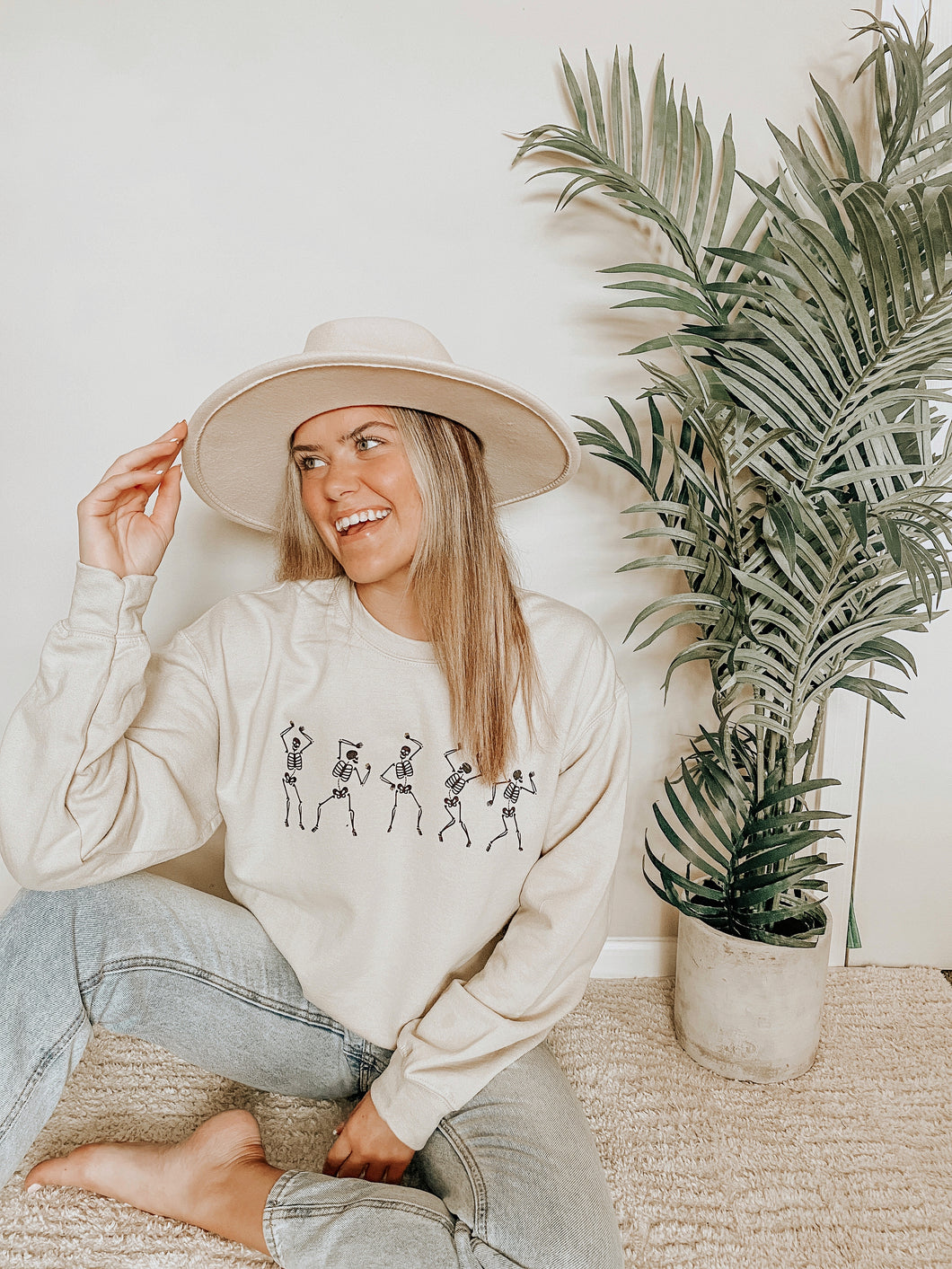 Dancing Skeletons Crewneck