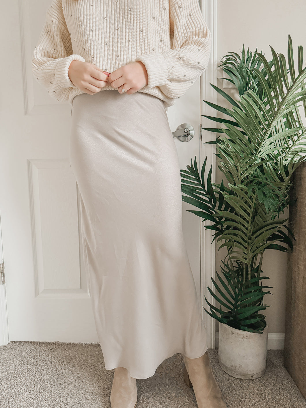 Mistletoe Maxi Skirt