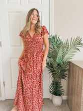 Load image into Gallery viewer, Red Wine Maxi Dress
