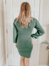Load image into Gallery viewer, Dinner Plans Sweater Dress
