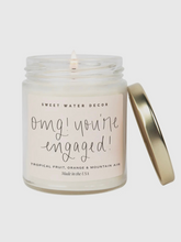 Load image into Gallery viewer, Omg! You&#39;re Engaged! 9oz Candle
