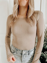 Load image into Gallery viewer, Piper Long Sleeve Top (Mocha)
