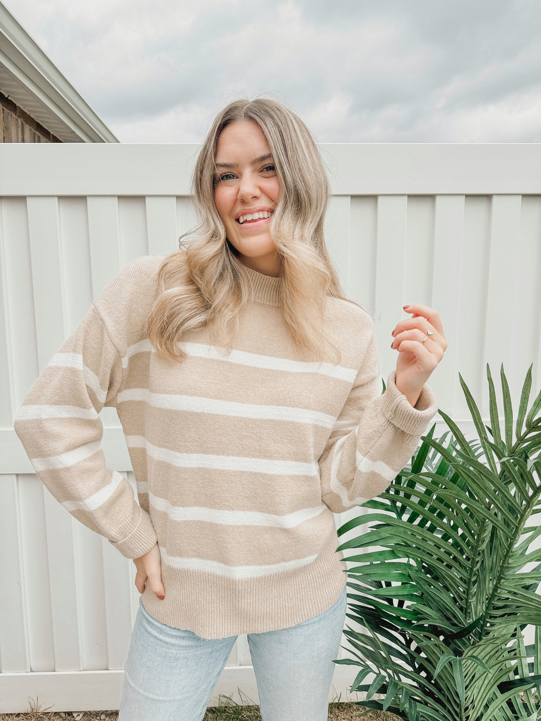 Morgan Striped Sweater