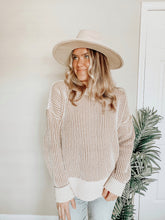 Load image into Gallery viewer, Trina Two Toned Sweater
