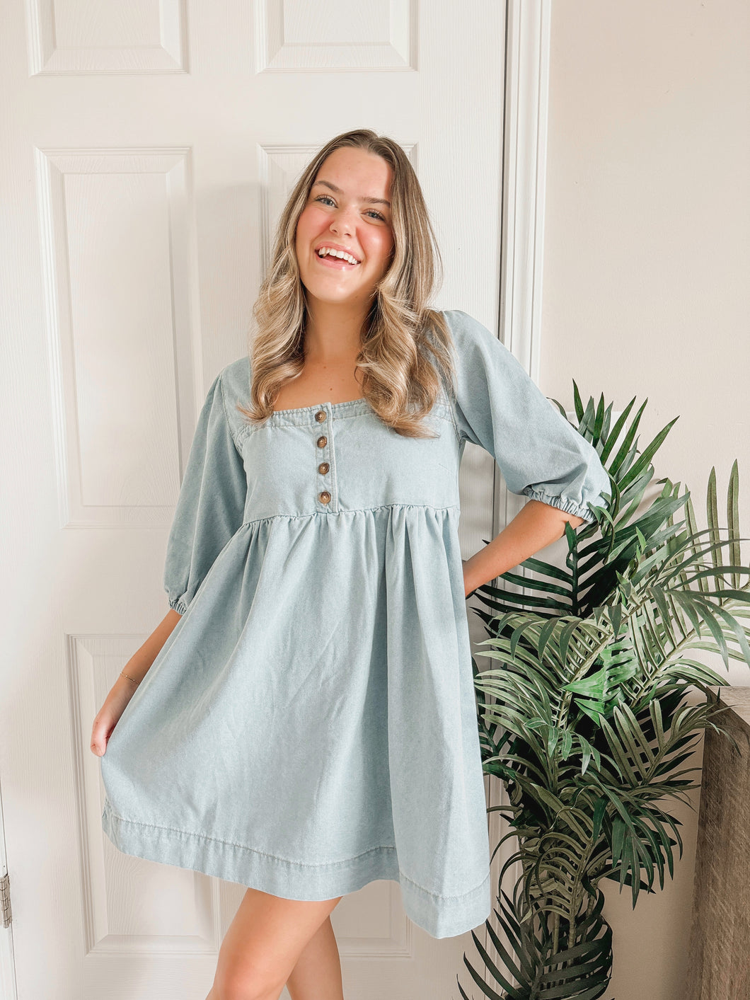 Fall Denim Dress