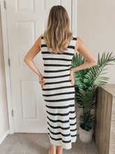 Load image into Gallery viewer, Dinner Plans Striped Dress
