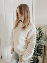 Load image into Gallery viewer, Brynn Textured Sleeve Sweater
