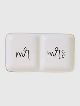 Load image into Gallery viewer, Mr &amp; Mrs Jewelry Dish
