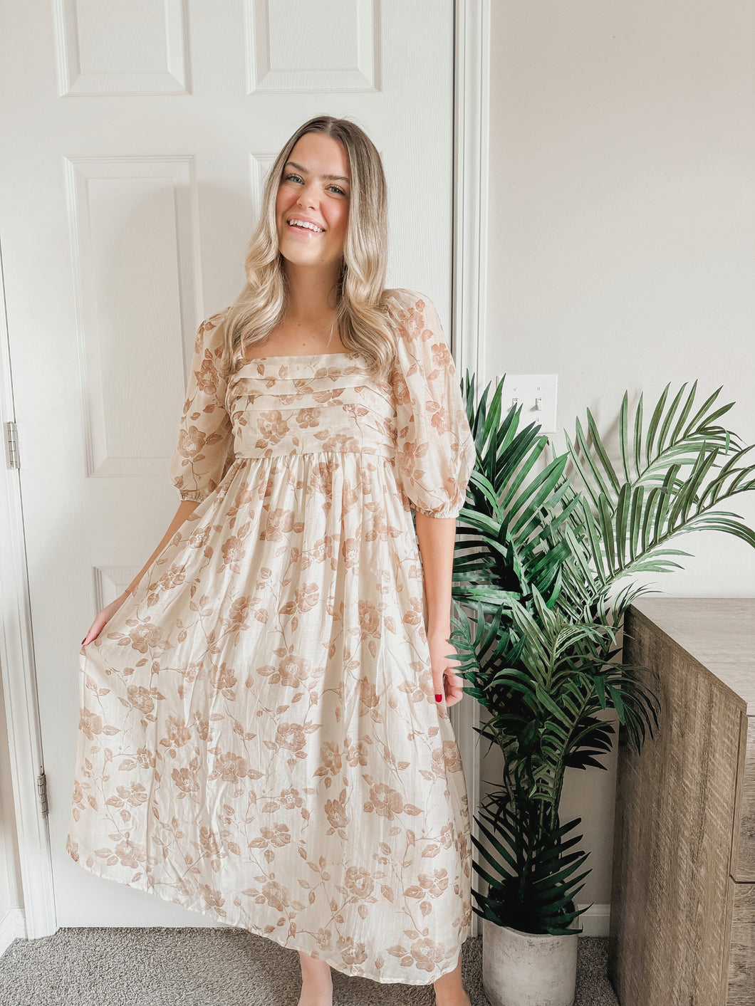 The Blooming Midi Dress