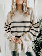 Load image into Gallery viewer, Caitlin Striped Sweater
