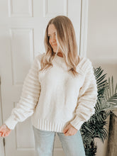 Load image into Gallery viewer, Brynn Textured Sleeve Sweater
