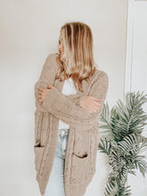 Load image into Gallery viewer, Snuggle Weather Cardigan (Mocha)
