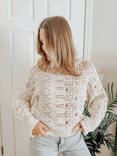 Load image into Gallery viewer, Brighter Days Crochet Sweater
