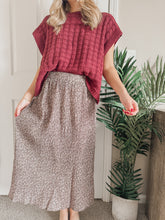 Load image into Gallery viewer, Thankful Floral Midi Skirt
