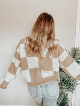 Load image into Gallery viewer, No Limits Checkered Sweater
