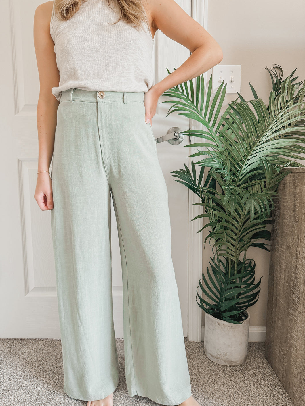 Coastal Linen Pants