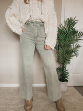 Load image into Gallery viewer, Charlie Wide Leg Pants (Sage)
