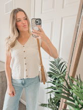 Load image into Gallery viewer, Sailor Button Vest
