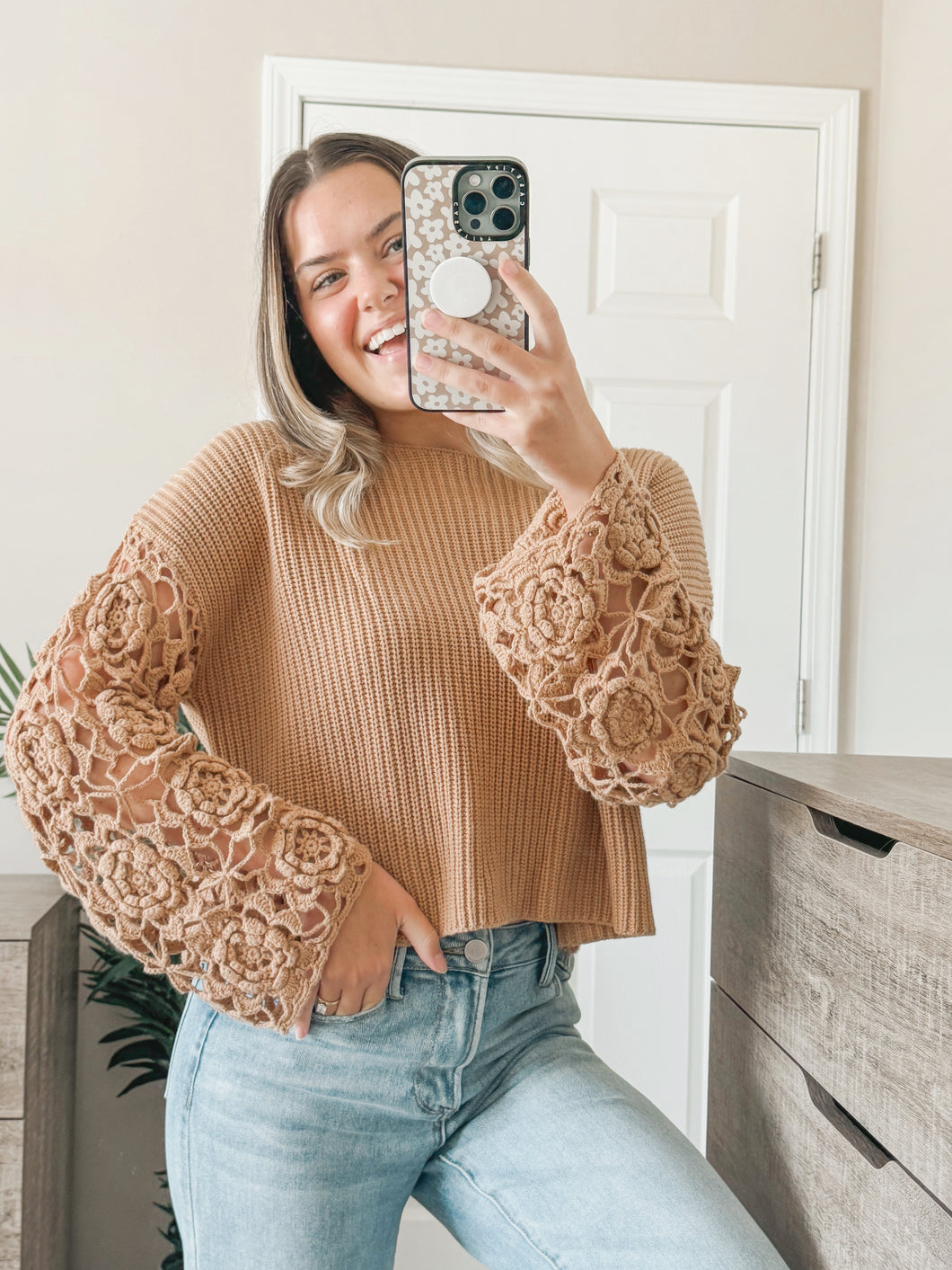 Sunflower Blooms Sweater