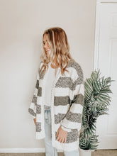 Load image into Gallery viewer, Get Toasty Striped Cardigan
