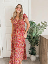 Load image into Gallery viewer, Red Wine Maxi Dress
