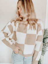Load image into Gallery viewer, No Limits Checkered Sweater
