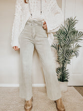 Load image into Gallery viewer, Charlie Wide Leg Pants (Sage)
