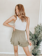 Load image into Gallery viewer, Zesty Summer Ruffle Shorts

