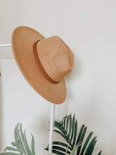 Load image into Gallery viewer, Dreamer Fedora Hat (Taupe)

