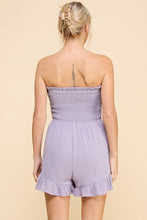 Load image into Gallery viewer, Lush Strapless Romper
