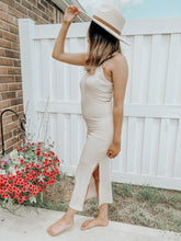 Load image into Gallery viewer, Sweet Escape Knit Dress (Tan)
