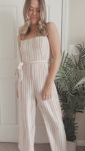 Load and play video in Gallery viewer, Costa Rica Striped Jumpsuit
